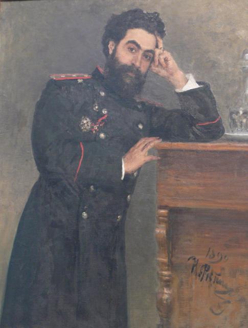 Репин И.Е. Портрет физиолога И.Р.Тарханова. 1892.  ГРМ